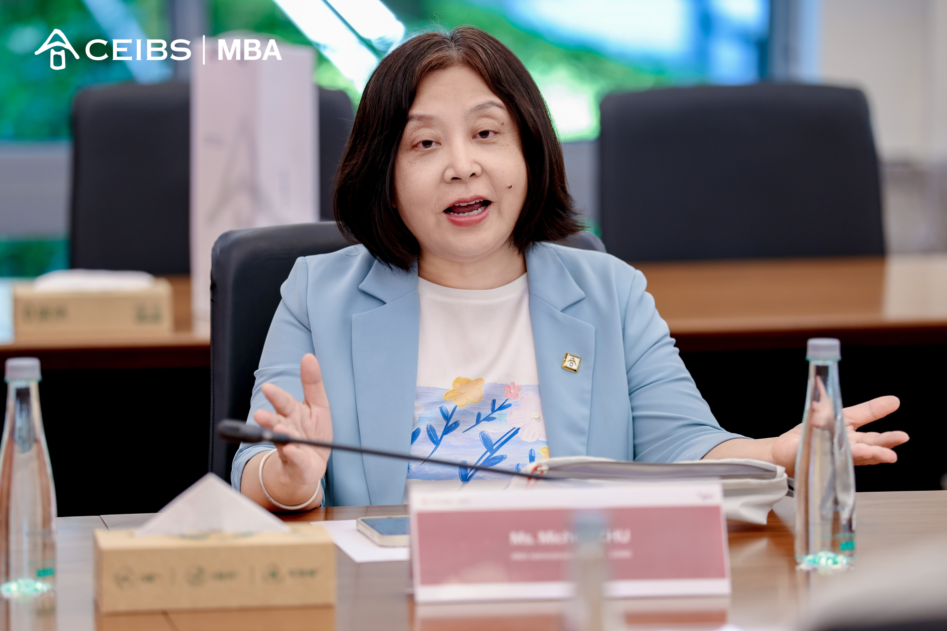 CEIBS MBA Administration Director Michelle Zhu
