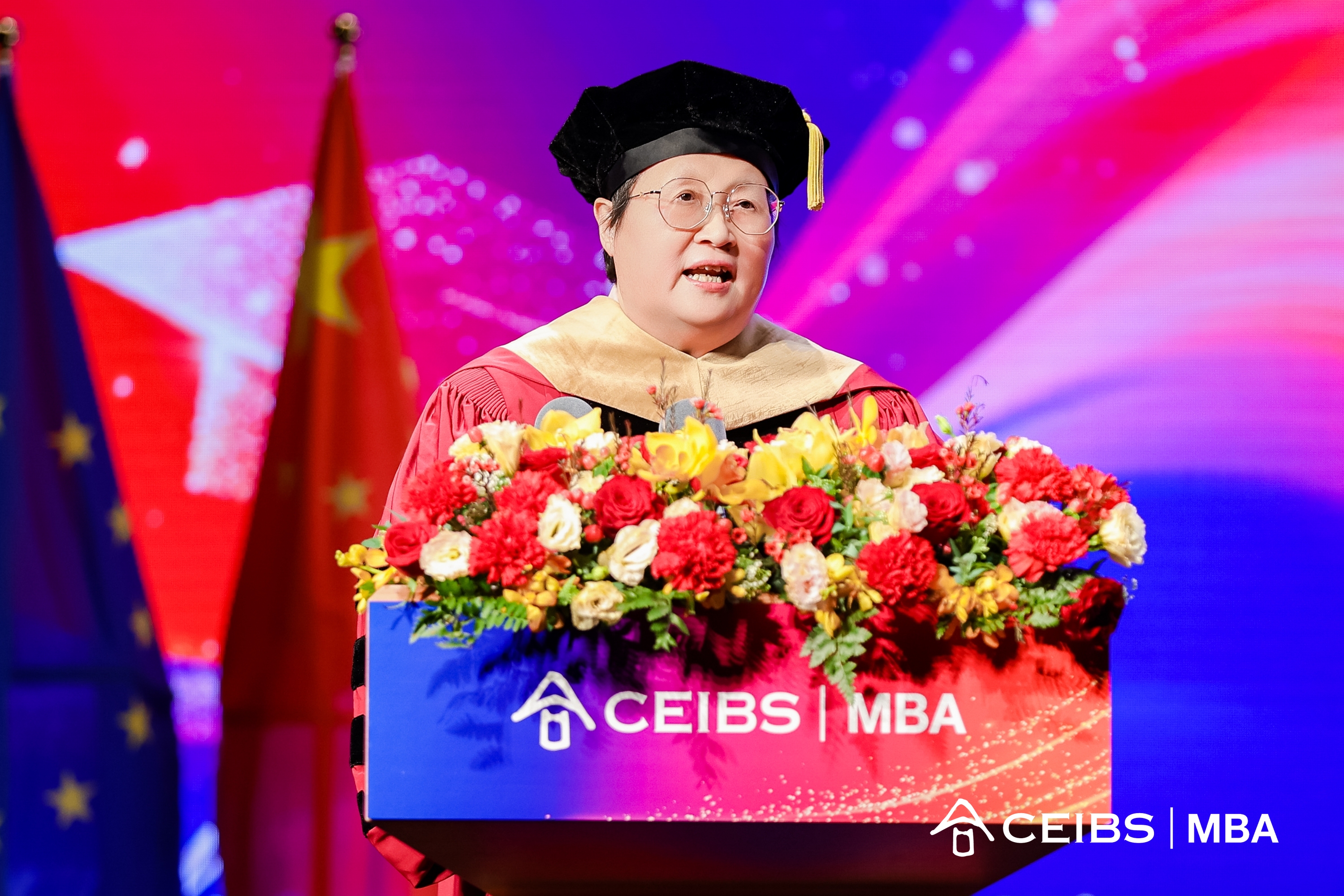 CEIBS President Wang Hong
