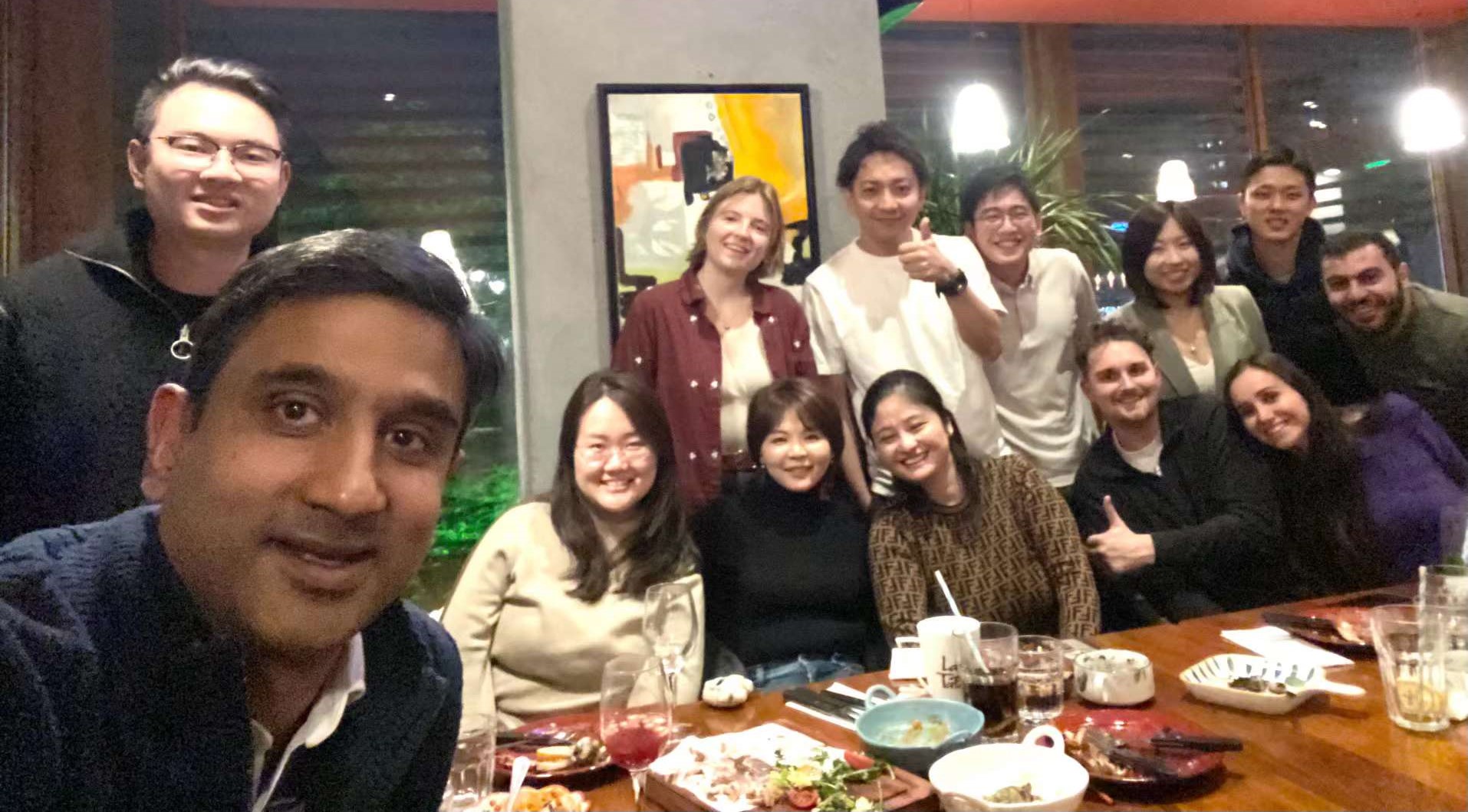 Yuta Student Ambassador Dinner