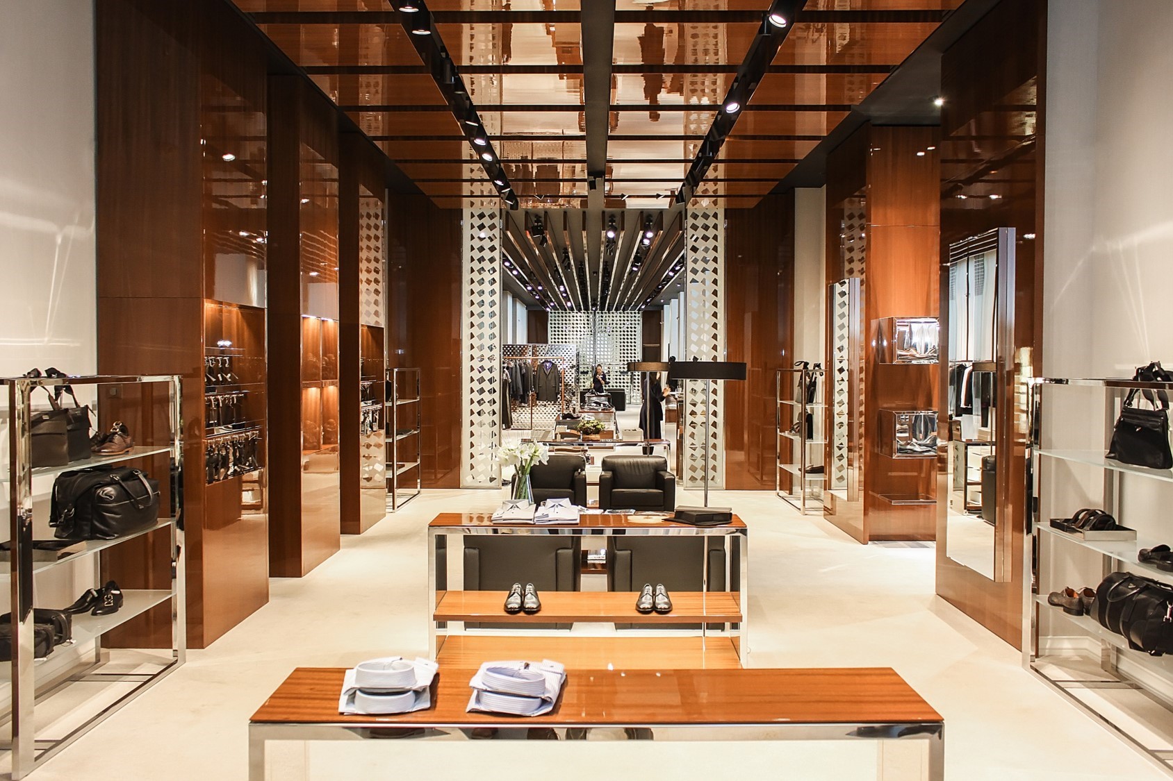 a luxury shop