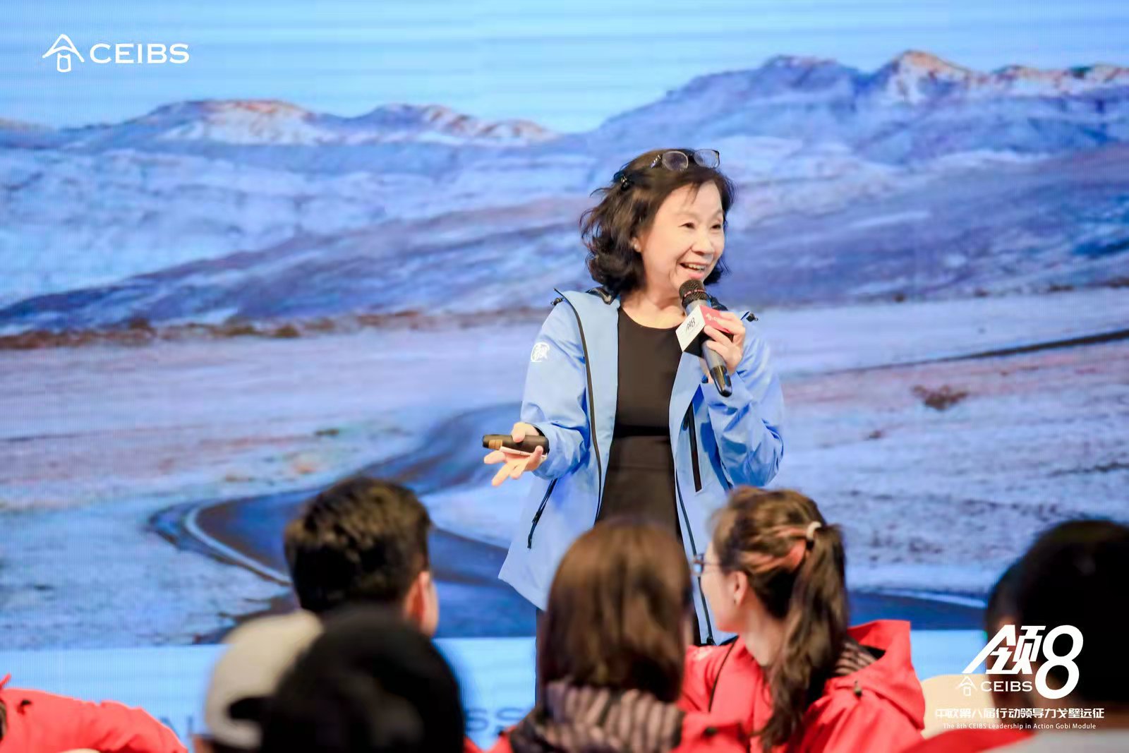 Professor Jean Lee addressing on the opening of the module