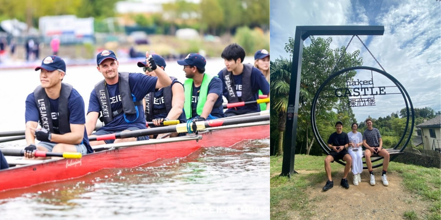 (CEIBS Rowing Event)						(Trip to Moganshan)