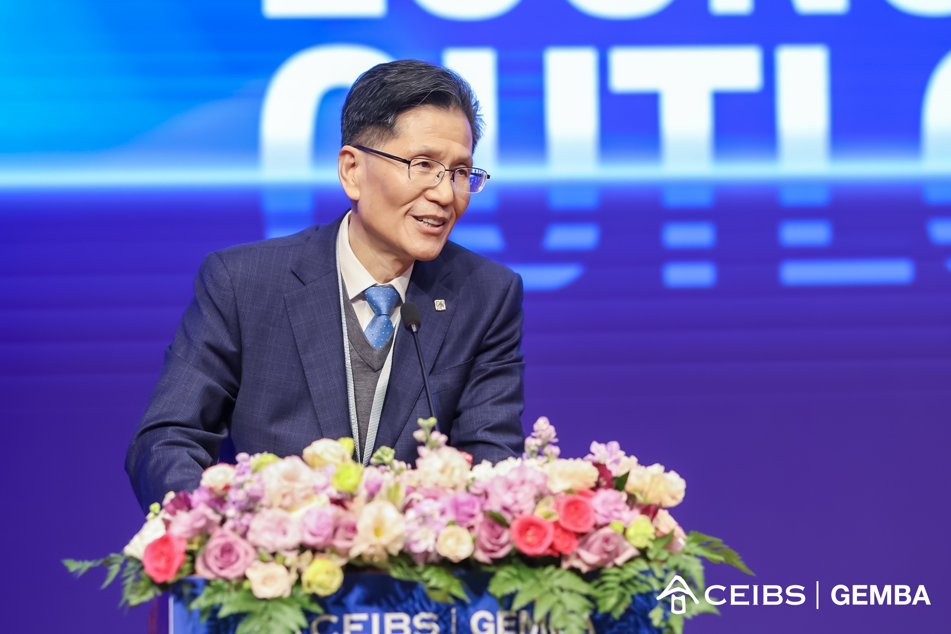 Welcome address by CEIBS Vice President and Co-Dean Prof. Zhu Tian
