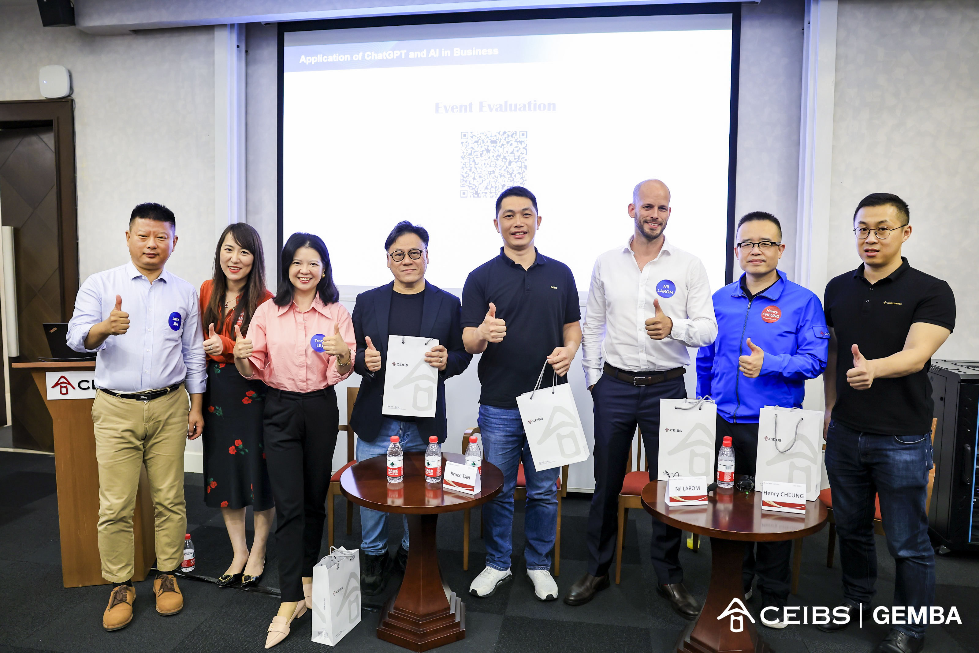 Group photo of the speakers