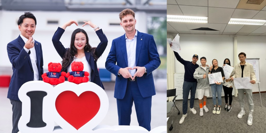 (CEIBS Management Consulting Club)				(My group in Term 1)