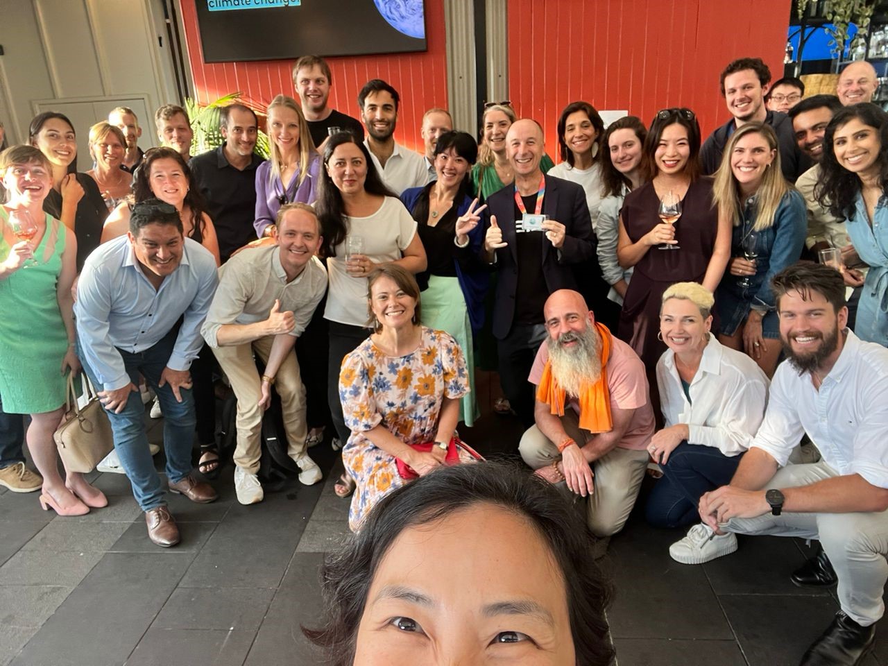 Last Climate Drinks of Team for the Planet in Auckland