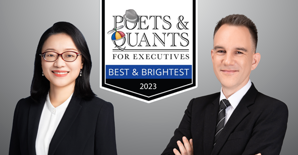 CEIBS Global EMBA alumni Anita Jiang and Andreas Hornfischer