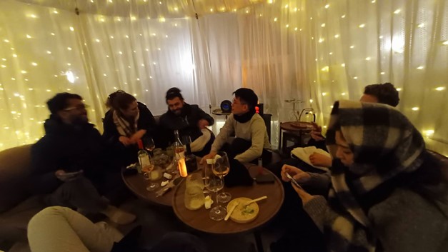 Chats and laughs during a trip to Beijing