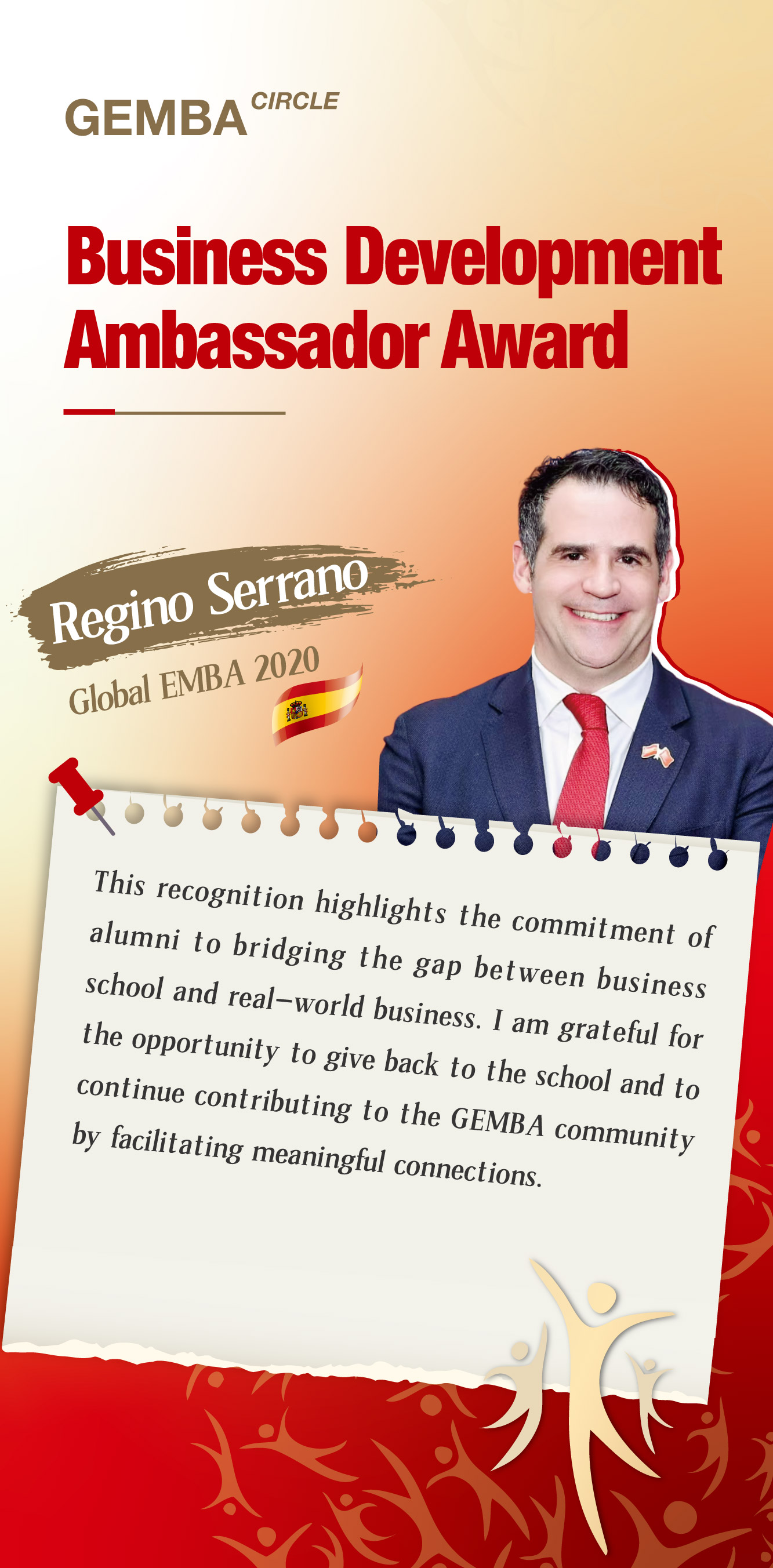 Business Development Ambassador Award - Regino