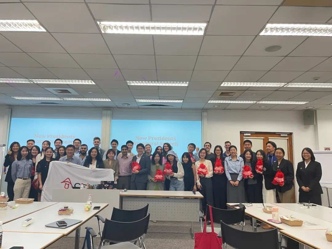 All CEIBS MBA 2025 Student Ambassadors in a group photo
