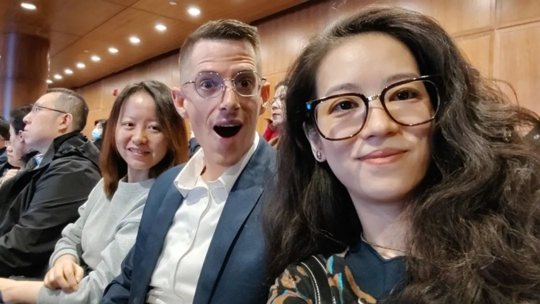 Martin watching presenation