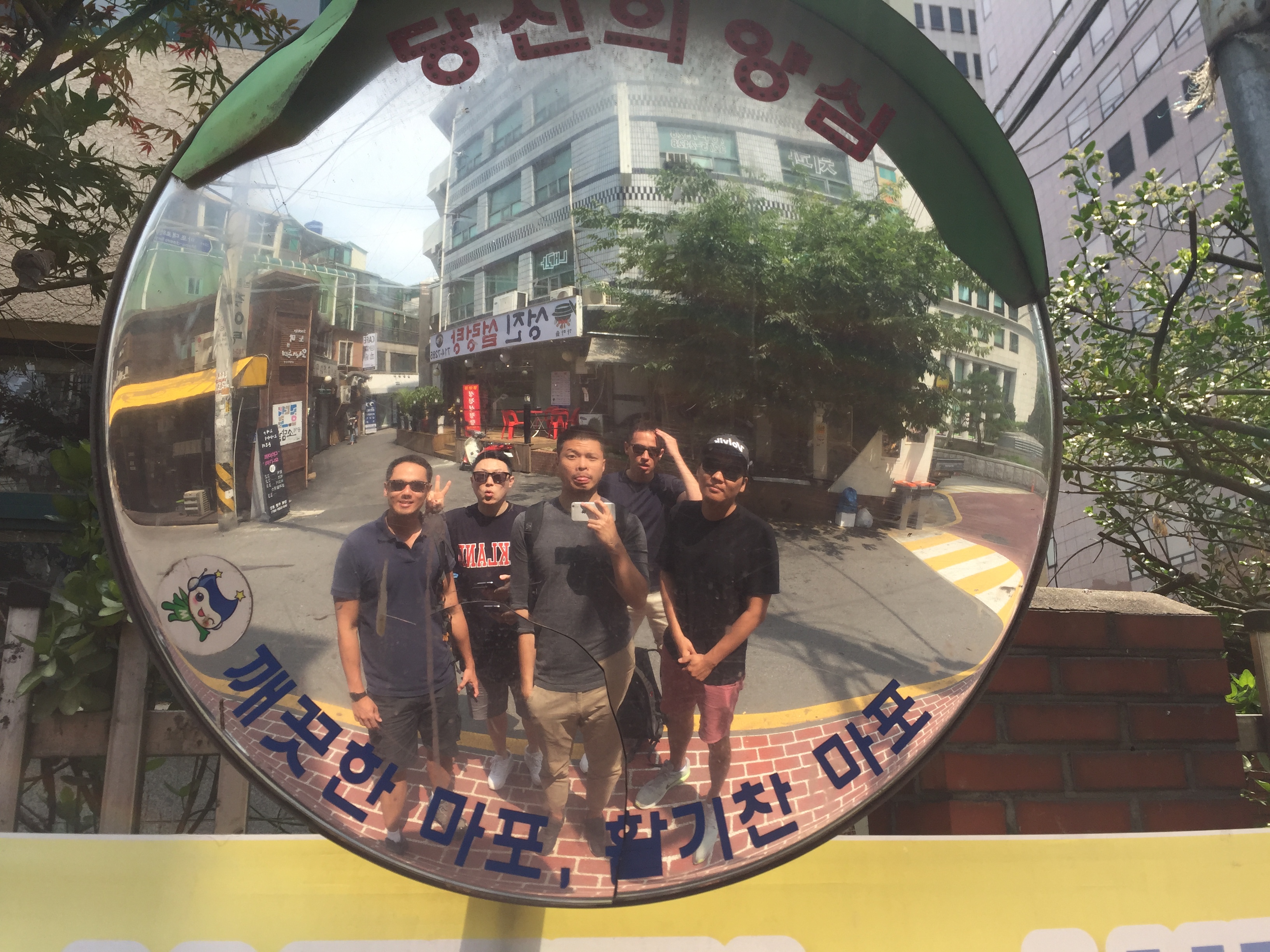 Travis with colleagues