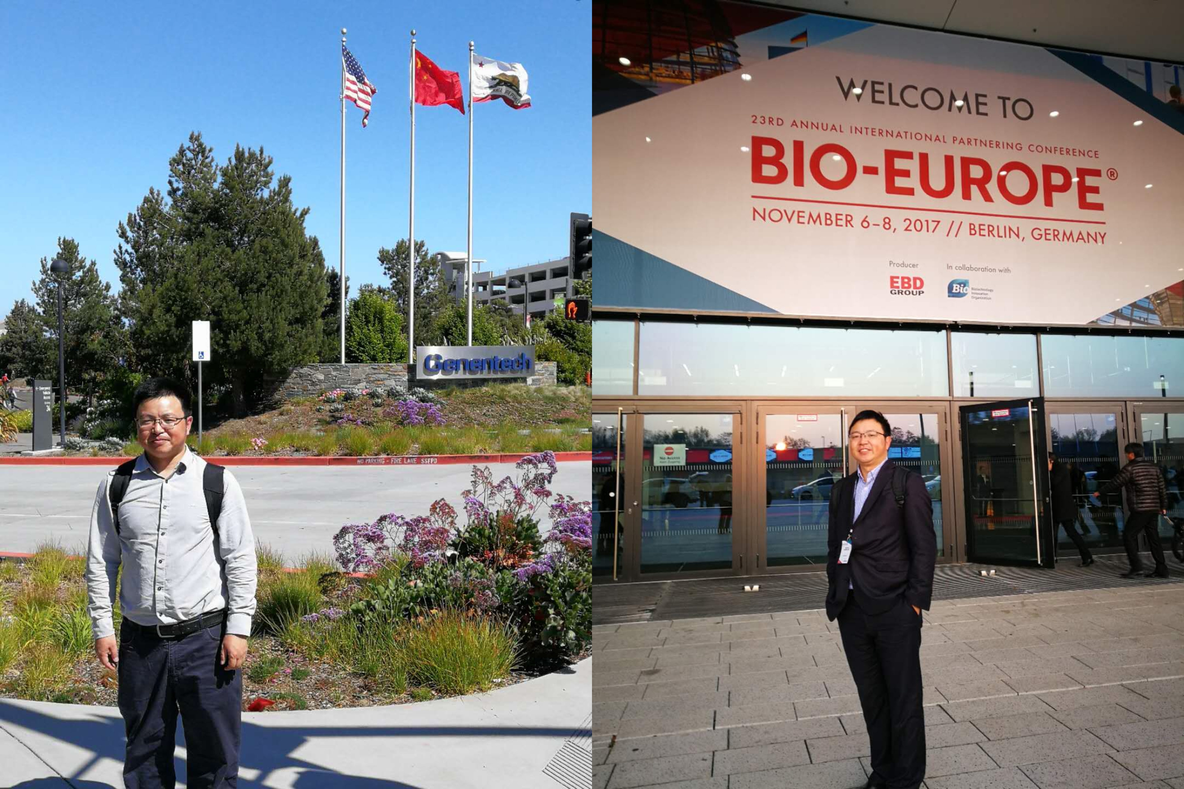 Mike Chen in business trips